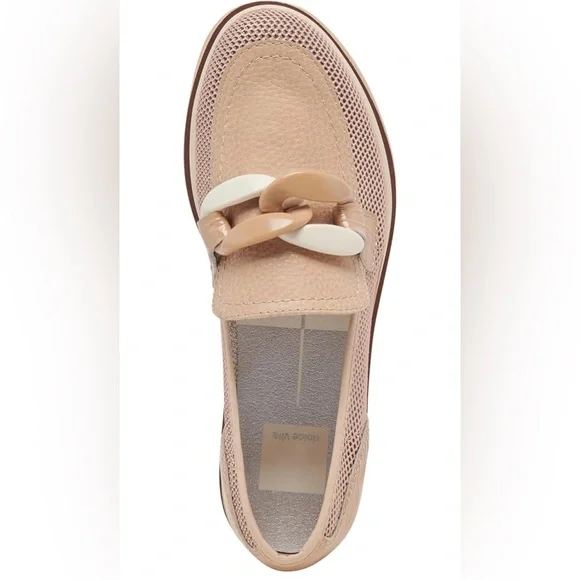 NWT Dolce Vita Women’s Jaksen Platform Loafers In Almond Size 7.5 - Picture 5 of 7